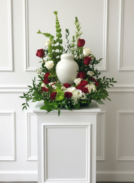Décoration pour urne
