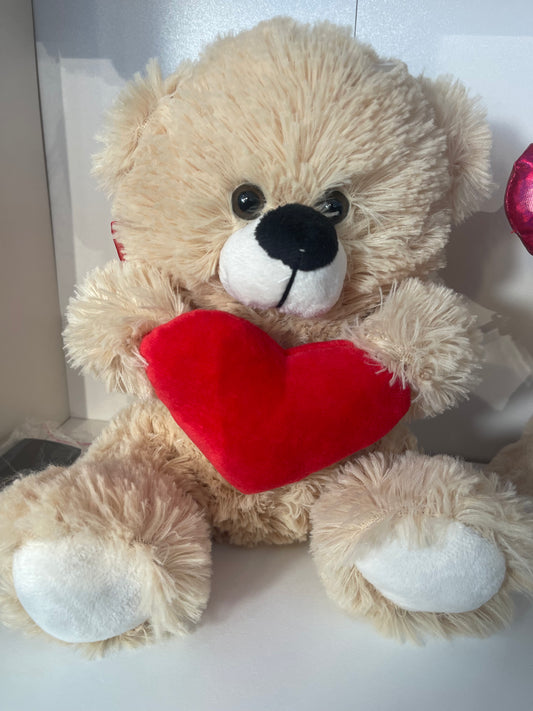 Ours en peluche avec coeur