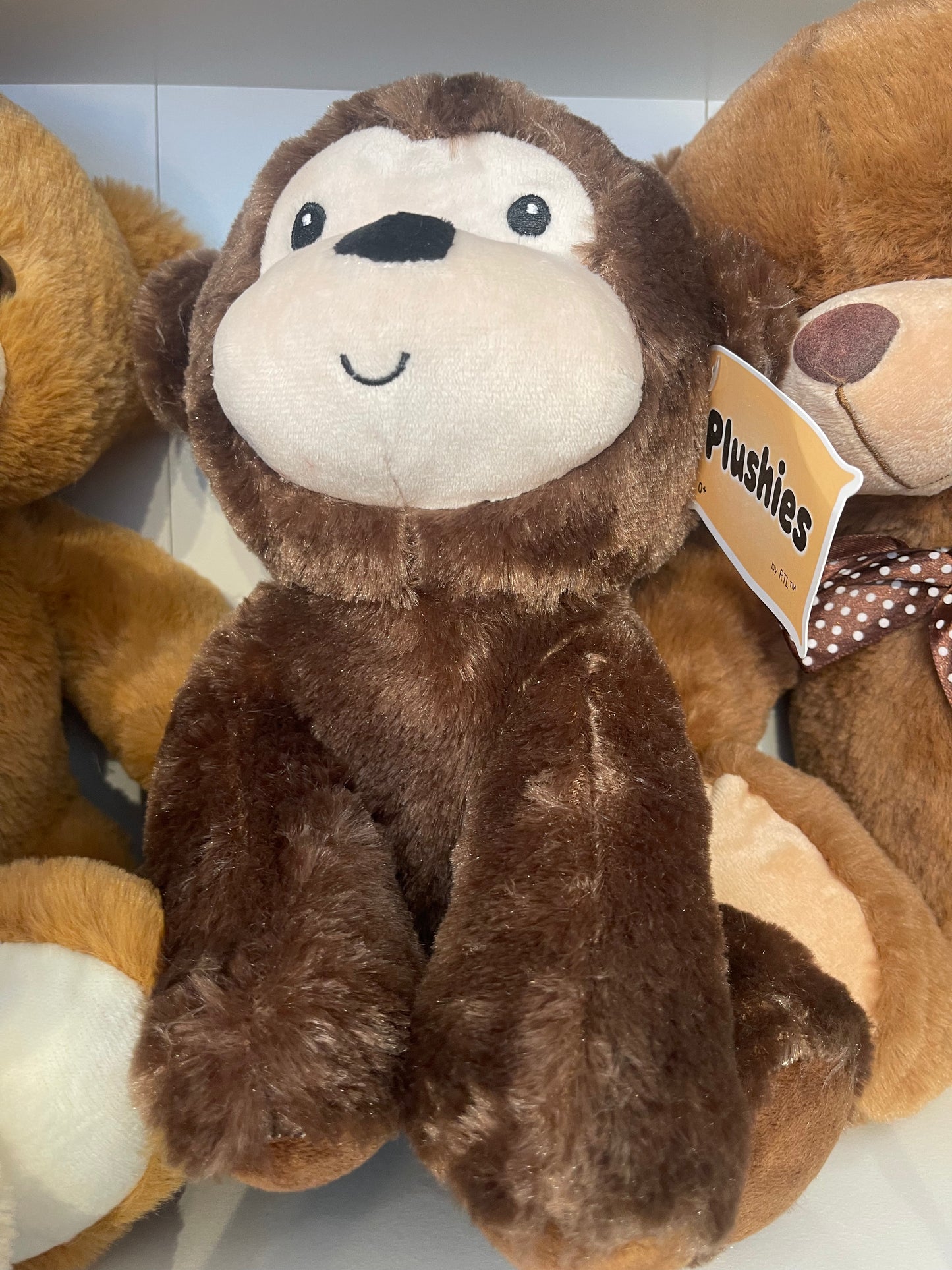 Singe en peluche
